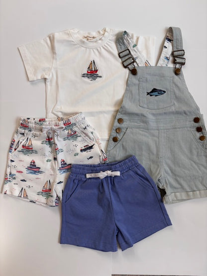 Cape Shorts English Garden Blue