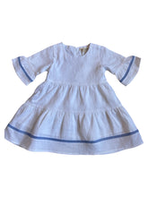 Load image into Gallery viewer, Hazel Linen Dress in Cranberry