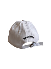 Load image into Gallery viewer, Gone Fishing! Child's baseball cap - white