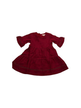 Load image into Gallery viewer, Hazel Linen Dress in Cranberry