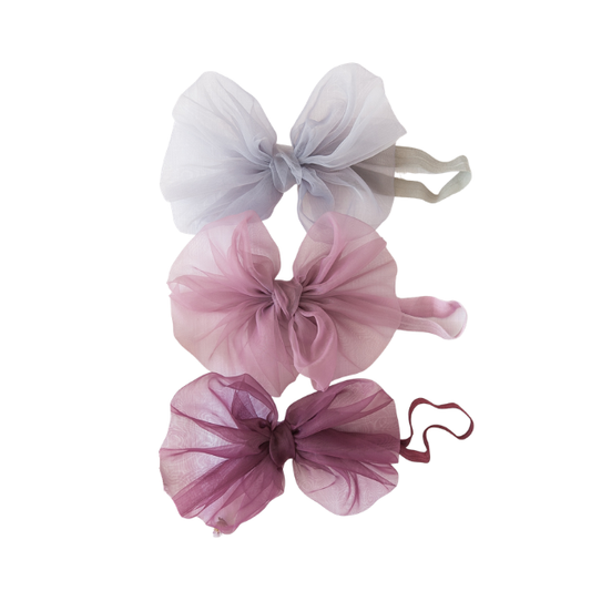 Organza Bow Headband