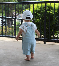 Load image into Gallery viewer, Gone Fishing! Child's baseball cap - white