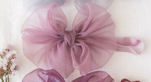 Organza Bow Headband