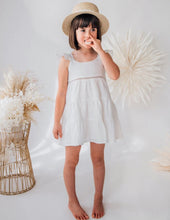 Load image into Gallery viewer, Harmony Linen Dress - Whipped Cream