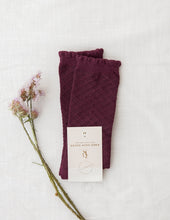 Load image into Gallery viewer, Ribbed Knee-High Socks