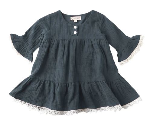 Stella Muslin & Lace Dress