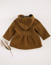 Load image into Gallery viewer, Madison Wool Blend Toggle Coat - Golden Olive