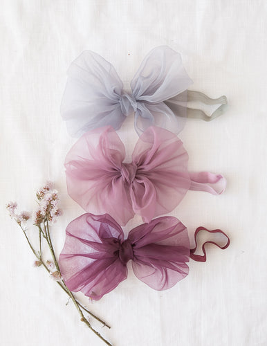 Organza Bow Headband