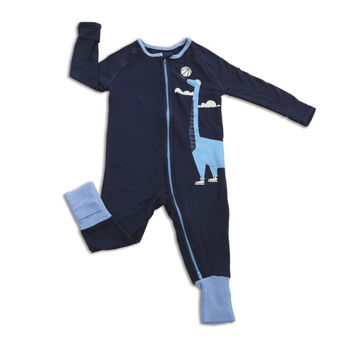 Organic Cotton Dinosaur Onesie